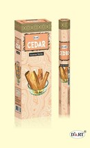 D'Art Cedar Incense Stick Export Quality Hand Rolled Fragrances120 Sticks  - $15.34