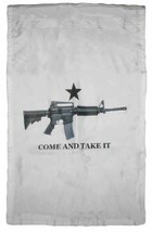 12X18 Nrfa M4 Come And Take It Texas Double Sided Polyester Sleeve Garde... - $15.99