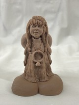 VTG Lil&#39; Sweet Heart&#39;s Small Native Sculpture TnT 1995 Angel w/ Ring Ado... - $11.39