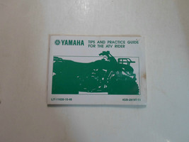 Yamaha Tips And Practice Guide For The Atv Rider Manual Water Damaged Oem Deal - £5.84 GBP