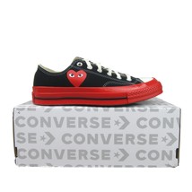 Converse x Chuck 70 OX Comme des Garcons CDG PLAY Mens 7 / Womens 9 NEW ... - £87.88 GBP