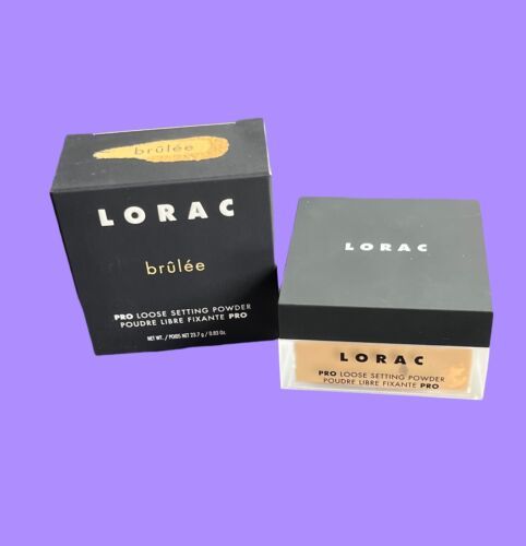 Lorac Pro Loose Setting Powder in Brulee 23.7g Full Size NIB MSRP $30 - $19.79
