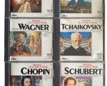 Masters of Classical Music: Volumes 2 5 6 8 9 10 (6 CD Lot 1998) Brand - $14.01