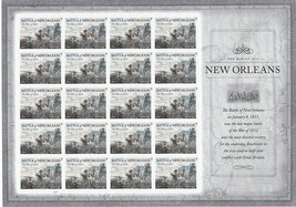 The War of 1812: Battle of New Orleans Sheet of 20  -  Stamps Scott 4952 - £14.34 GBP