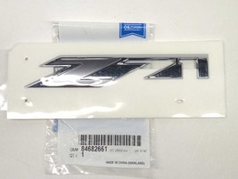 New OEM genuine GM Front Fender &quot;Z71&quot; chrome Emblem 2014-2019 Sierra 846... - $39.60