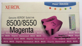 Xerox 108R00670 Phaser 8500/8550 Magenta Solid Ink OEM Bulk Pack Fast Sh... - $19.98