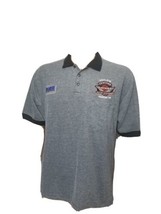 Vintage Buell American Motorcycles Harley Davidson Polo Shirt Single Stitch Rare - £31.63 GBP