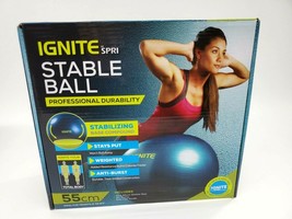 Ignite Stable Ball Weighted Stabilizing Compound Blue anti-Burst 55cm= 2... - £13.30 GBP