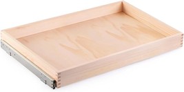 Pull Out Cabinet Drawer, 32”W x 21”D Soft Close Slide Out Wood Drawer St... - $65.55