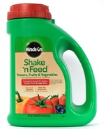Miracle Gro 4.5 Lb Shake N Feed Tomato Fruits Vegetables Plant Food With... - £36.71 GBP