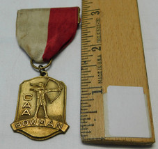 Vintage CAA Camp Archery Association Medal Bowman - £5.97 GBP