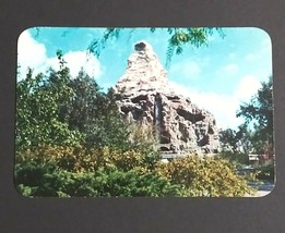 Disneyland Matterhorn Mountain Hallmark Photo Souvenir c1960s UNP Postcard  - £19.60 GBP