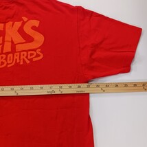 Jacks Surfboards Men's Red Cotton Short Sleeve Graphic T Shirt Size Large  image 5