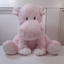 Vintage Toys R Us Pink Hippo Plush Stuffed Animal Sewn Eyes 2010 Toy Lov... - £17.19 GBP