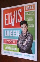 Elvis Week 2015 Event Guide Elvis Presley Magazine Newspaper  - £4.65 GBP