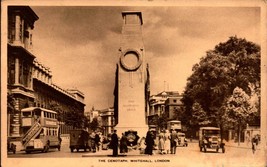 Vintage Real Photo POSTCARD- The Cenotaph, Whitehall, London BK43 - £3.96 GBP