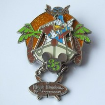 Disney Collectible Pin, 35 Magical Years - Donald Duck Magic Kingdom Par... - $17.81