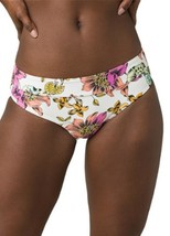 prAna Ramba Size Small (S) Hipster Mid Rise Bikini Bottom Bone Camelia W... - £27.60 GBP