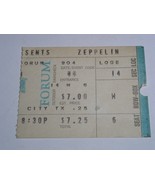 Led Zeppelin Concert Ticket Stub Vintage 1970 L.A. Forum Immigrant Song - $19,576.29 MXN