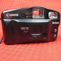 Vintage Canon Sure Shot Owl AF Marlboro Edition 35mm Film Camera PARTS/REPAIR - £15.06 GBP