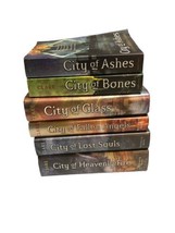 The Mortal Instruments 6 Book Set (2 BP &amp; 4 Hardcover ) By Cassandra Clare  VG - £23.39 GBP