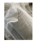 Bridal Veil Beaded Detail Flowing Length - £71.53 GBP