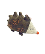 Ren Sleepy Hedgehog Plush Stuffed Animal 9&quot; Beanbag Gund Kawaii Collection - £13.95 GBP