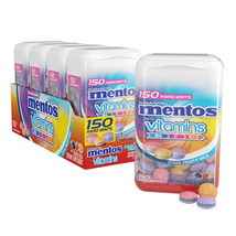 Mentos Vitamin Sugarfree Hard Mints, 150Pc, Cool Fruity Mix, (Pack of 4 Bottles) - £25.06 GBP