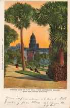 San Francisco Ca~City Hall From Jefferson SQUARE~1904 Antique Vintage Postcard - £7.18 GBP