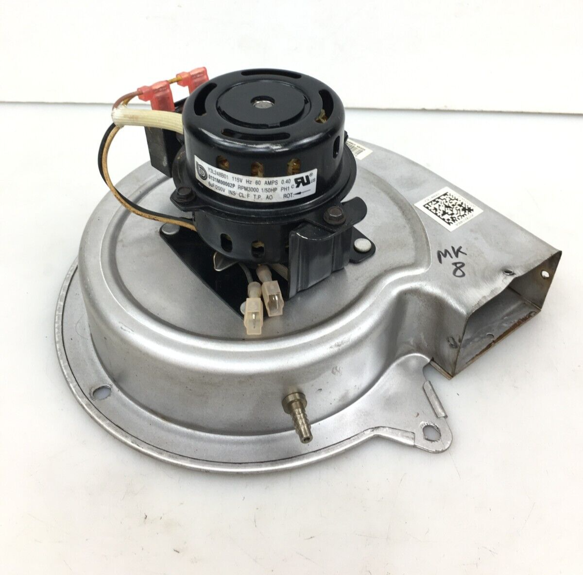 Goodman Amana Furnace Draft Inducer Motor Y3L248B01 0131M00002P used #MK8 - $46.75
