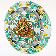ITALY LINE WALL CLOCK ROUND 24 INCH AMALFI - $83.99+