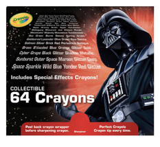 Crayola Limited Edition Crayon, Star Wars Darth Vader (64 Count) NEW - £9.54 GBP