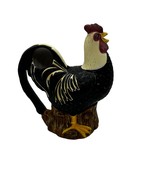 Vintage Sakura Warren Kimble Rooster Ceramic Pitcher - Farmhouse Kitchen... - $24.30