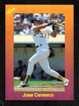 Oakland Athletics Jose Canseco 1989 Classic #103 ! - £0.37 GBP