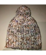 Madewell Chunky Pom-Pom Beanie One Size Multicolor EUC - €13,74 EUR