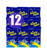 Yellow Latex Gloves Disposable Usable Pack of 12 Value Pack - $15.11 CAD