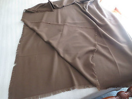 Hand-Crafted Fringed BROWN Tablecloth - 58&quot; x 100&quot; - UNUSED - £6.32 GBP