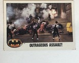 Batman 1989 Trading Card #58 Outrageous Assault - $1.97