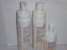 (3 pack)  Mixed Chicks Morning After Redefining Hair Foam 8oz &amp; 3.4oz - £22.13 GBP