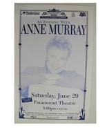Anne Murray Poster Concert Great Face Shot - $12.33 CAD