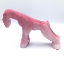 Airedale Terrier Pink Figurine Glass Stone Branded HCA End Of Day 83 of 450 - £197.37 GBP