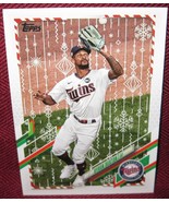 2021 TOPPS HOLIDAY METALLIC #HW189 BYRON BUXTON MINNESOTA TWINS - $5.00