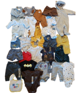 Clothes Lot Baby Boy Size 3 M 3-6m 26pcs Premium Spring Carhartt Gymbore... - $76.08 CAD