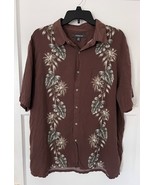 Hawaiian Style Shirt - Floral Print Pattern - Sz XL - $33.91 CAD