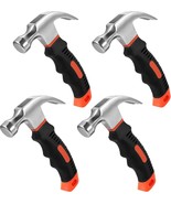 8 OZ Stubby Claw Hammer 4 Pack Small Claw Hammer Mini Stubby Hammers wit... - $42.02