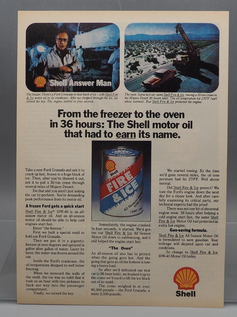 Vintage Magazine Print Ad Design Advertising Engine Shell Oil-
show original ... - £23.74 GBP