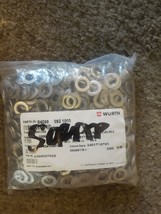 NEW LOT of 1000 Wurth Stainless Steel SS Washers Kia A2 M8 Metric Flat #... - £179.40 GBP