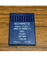 SCHMETZ DBx1 287 WH CANU:14:25 1 NM:90 SIZE14 INDUSTRIAL SEWING MACHINE ... - £15.89 GBP