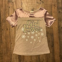 Dream Girl - Girl Power Snowflake Graphic Tshirt, 10/12 - £6.32 GBP