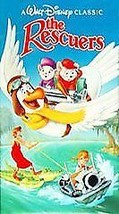 Walt Disney BLACK DIAMOND CLASSIC The Rescuers VHS, 1992 RARE - £16.01 GBP